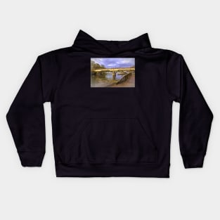 Crossing The Thames At Goring Kids Hoodie